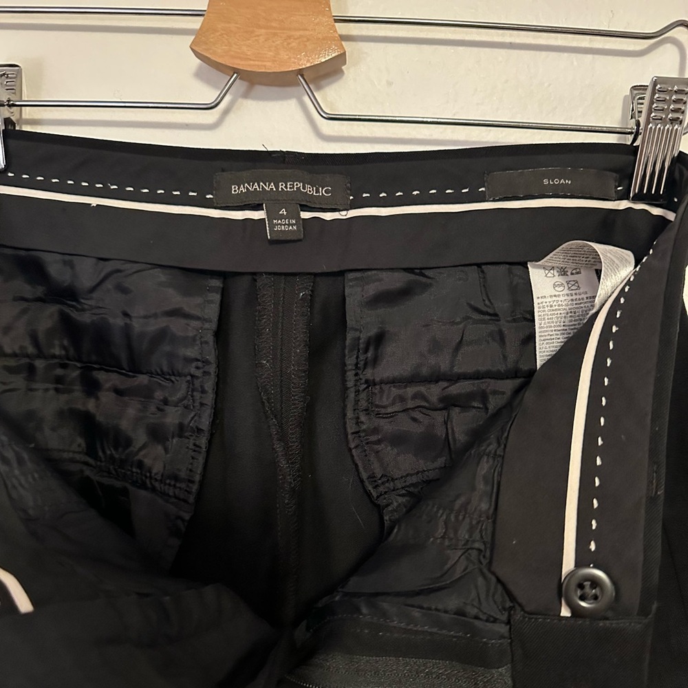 Banana Republic Women's Black Chinos - Picture 2 of 4